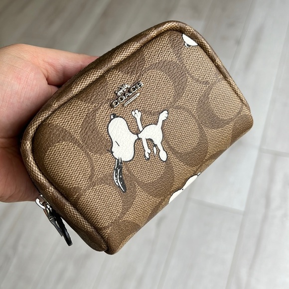 Coach Bags Coach X Peanuts Snoopy Mini Cosmetic Case Poshmark